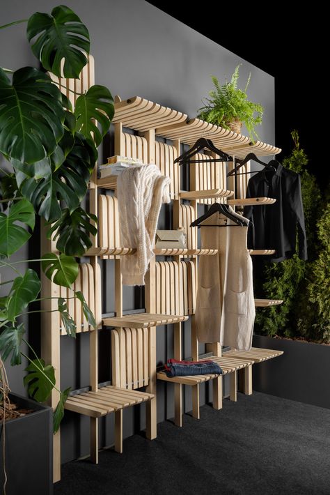 Versatile Wood Shelving System Designed by Artem Zakharchenko - The Architects Diary Modern Shelving Units, Gate Furniture, Wood Shelving Units, Wood Shelving, Modern Shelving, Shelving Systems, Wooden Shelf, Modular Furniture, Farmhouse Furniture