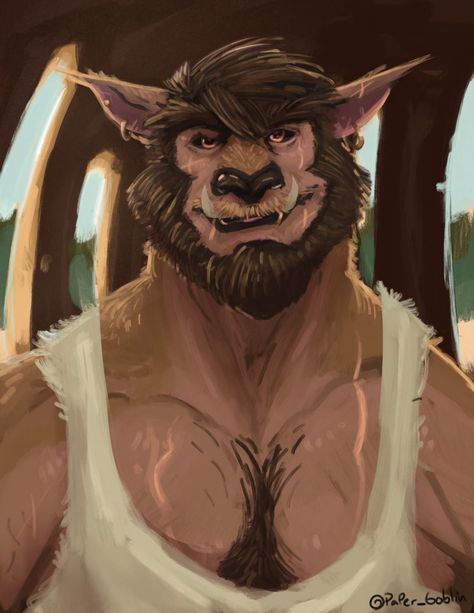 Bugbear Monk, Bugbear Character Art, Fantasy Races, Dungeons And Dragons Characters, Art Characters, Character Reference, Dungeon Master, Dnd Characters, Dark Fantasy Art