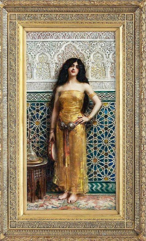 John William Godward, Galleria D'arte, Pre Raphaelite, Tambourine, Classical Art, Painting Reproductions, Gold Dress, Figurative Art, Beautiful Paintings