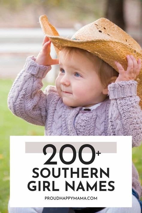 Looking for the best southern girl names you’ll adore for your sweet southern belle? Then this southern baby girl names list is for you! Here you will find unique southern girl names, old southern girl names, country southern girl names, classic southern girl names, modern southern girl names, and more! #babynames #southerngirlnames #babygirl #girlnames Double Girl Names, Country Baby Girl Names, Southern Baby Girl Names, Girl Names List, Classic Girls Names, Southern Girl Names, English Baby Girl Names, Vintage Baby Girl Names