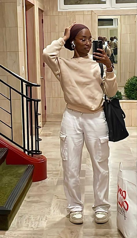 Modest Semi Formal Outfits, Headwrap Outfit Ideas, Modest Fashion Outfits College, Modest School Fits, Modest University Outfits, Modest Black Women Outfits, Modest Streetwear, Modest Street Fashion, Modest Christian Clothing