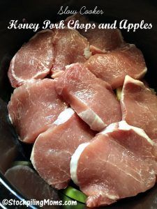 Pork Chops And Apples, Honey Pork Chops, Honey Pork, Paleo Crockpot, Paleo Food, Crockpot Recipe, Craft Things, Crockpot Pork, Crockpot Dishes