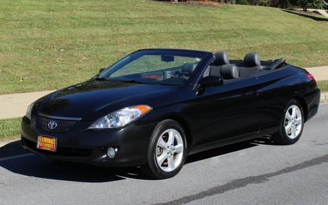 Beautiful 2006 Toyota Camry Solara SLE. Toyota Convertible, Toyota Solara Convertible, Toyota Solara, Pretty Cars, Future Car, Toyota Camry, Convertible, Vintage Cars, Cool Cars