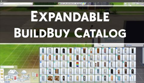 Expandable BuildBuy Catalog #twistedmexi #sims4 #sims4mod Day Walker, Ts4 Mods, Sims 4 Cheats, Best Build, Sims 4 Build, Life Stages, Game Play, Back Off, The Sims4