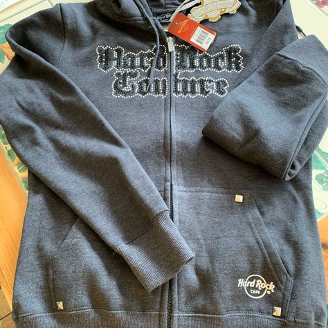 Hard Rock Cafe Nashville. New With Tags! Women’s Size Medium! Beaded Front And Back! We Have A Smoke-Free Pet-Free Home! Thank You! Hardrock Cafe, Rock Jeans, Blue Jean Jacket, Oversized Denim Jacket, Distressed Denim Jacket, Black Denim Jacket, Rock Cafe, Hard Rock Cafe, Leather Motorcycle Jacket