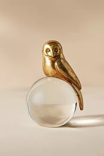 owl Pretty Home Accessories, Rooms Decoration, Room Refresh, Light Academia, Dream House Decor, Elegant Decor, My New Room, Simple Decor, Glass Ball