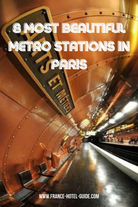 Discover Paris' architectural gems underground with the 8 most beautiful metro stations! From Art Nouveau masterpieces to contemporary designs, each station tells a unique story. Explore these hidden treasures and witness the fusion of art and transportation. Whether you're a history buff or an art enthusiast, these stations will leave you in awe. Click to uncover the beauty beneath Paris' streets and add a touch of magic to your commute! Paris Metro Stations, Paris Streets, Metro Paris, Paris Metro, Art Enthusiast, City Of Lights, Contemporary Designs, Metro Station, British Isles