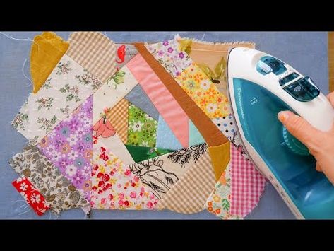 (1206) Unique Sewing Idea For Scrap Fabric That You Should Try - YouTube Scrap Material Projects, Scrappy Quilts Ideas, Crazy Patchwork, Scrap Material, Scrap Fabric, Scrappy Quilts, Auction Items, Pin Cushions, Fabric Scraps