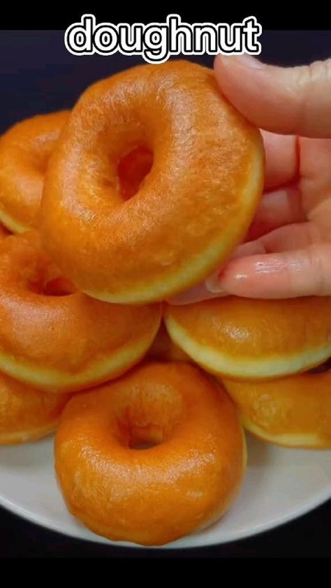 Easy Doughnut Recipe, Doughnut Recipe Easy, Homemade Donuts Recipe, Cake Recipes Easy Homemade, Sweet Dishes Recipes, Indian Cooking Recipes, Tasty Recipes Videos, Quick Recipes Snacks, Doughnut Recipe