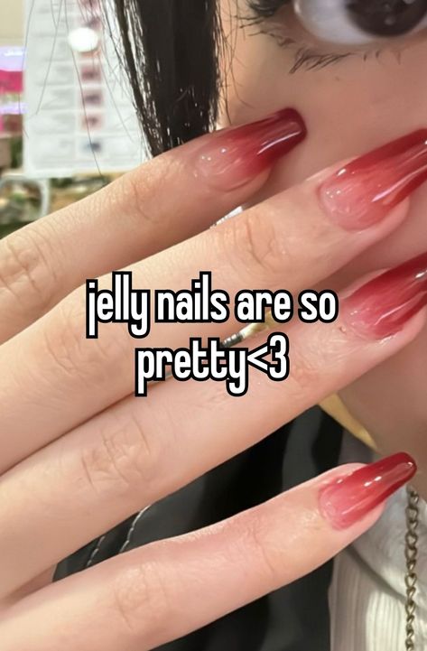 Korean Jelly Nails, Kpop Opinions, Whisper Girls, 00s Nostalgia, Whisper Font, Whisper Girl, Whisper Girlies, Whisper App, Jelly Nails