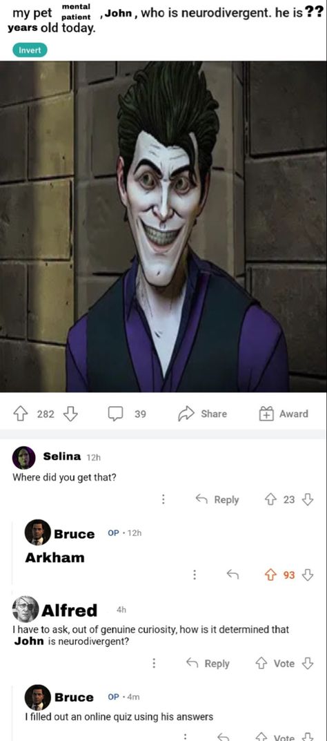 Telltale Batman Fanart, Telltale Batjokes Fanart, John Doe X Bruce Wayne, Batjokes Comic, John Doe Telltale, Joker Telltale, Batjokes Telltale, John Doe Batman, Batjokes Fanart