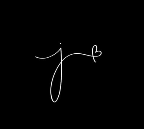 Jamie Tattoo Name, Jm Initial Tattoo, Johnny Tattoo Name, J And A Tattoo, Tattoo 2024, Initial Tattoo, Black And White Art Drawing, Black Phone Wallpaper, Tattoo Script