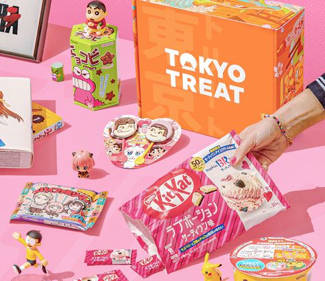 Japanese Snack Box Subscription | TokyoTreat Japanese Snack Box, Tokyo Treat, Crab Stick, Think Geek, Japanese Snacks, Snack Box, Tempura, Subscription Boxes, Subscription Box