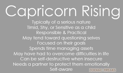 Traits of Capricorn Rising/Ascendent. NOTE:  This is not the same as the sun sign - aka the day someone is born.  Rising Signs hours)  specifically strangers or new people Capricorn Rising Sign, Capricorn Ascendant, All About Capricorn, Rising Signs, Capricorn Rising, Capricorn And Taurus, Capricorn Love, Capricorn Life, Capricorn Traits