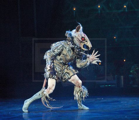 The Nutcracker<br /> English National Ballet <br /> Choreography by Wayne Eagling<br /> Design by Peter Farmer<br /> at The London Coliseum, London, Great Britain <br /> rehearsal <br /> 7th December 2011 <br /> <br /> Daria Klimentova (as Clara)<br /> <br /> Vadim Muntagirov (as Nephew)<br /> <br /> Junor Souza (as Nutcracker)<br /> <br /> Fabian Reimair (as Drosselmeyer)<br /> <br /> James Streeter (as Mouse King)<br /> <br /> Yonah Costa (as Russian)<br /> <br /> Photograph by Elliott Fra... Nutcracker Rat Costume, Mouse King Costume, Mouse King Nutcracker Costume, The Nutcracker Mouse King, Aesthetic Nutcracker, Rat King Nutcracker, The Nutcracker Aesthetic, Nutcracker Mice, Russian Nutcracker