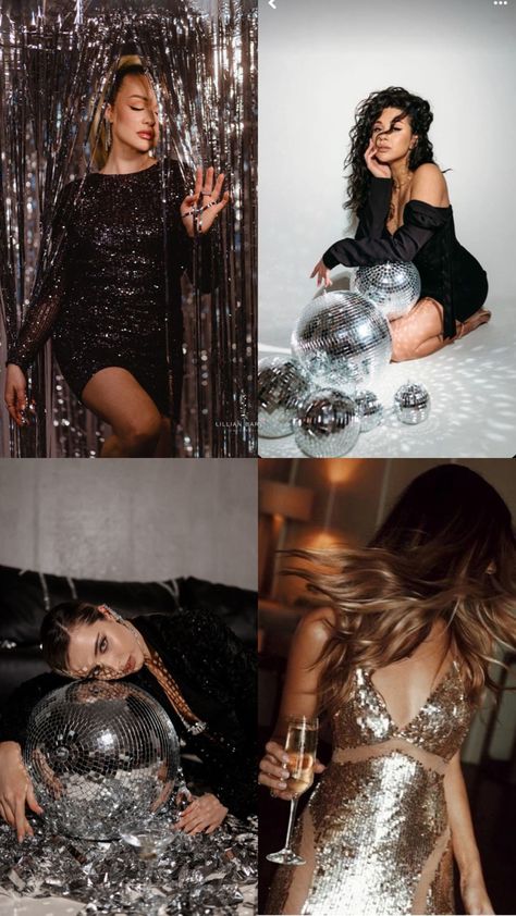 Chic Birthday Photoshoot, New Year’s Day Photoshoot, New Year New Me Photoshoot, Nye Family Photoshoot, New Years Eve Photography, Newyear Photoshoot Photo Ideas, Nye Picture Ideas Instagram, Nye Photoshoot Ideas At Home, New Year Eve Photoshoot