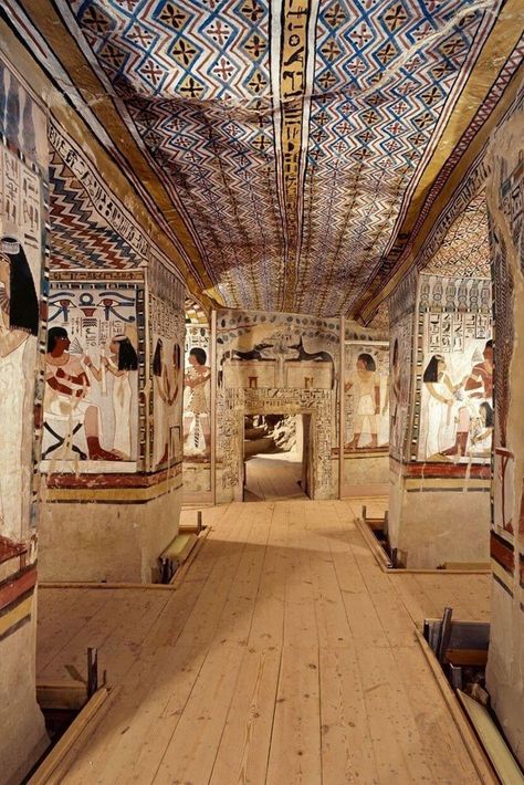 Sennefer Tomb | TT96 - Trips in Egypt Ancient Egyptian Architecture, Ancient Egyptian Tombs, Egypt Museum, Ancient Egypt History, Egyptian Artifacts, Ancient Egypt Art, Egyptian Style, Visit Egypt, Egypt History