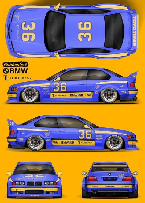 E36 Livery, Drift Car Livery Design, Car Parking Multiplayer Design, Bmw Livery, Car Parking Design, Car Livery, Carros Bmw, Royce Car, Bmw Design