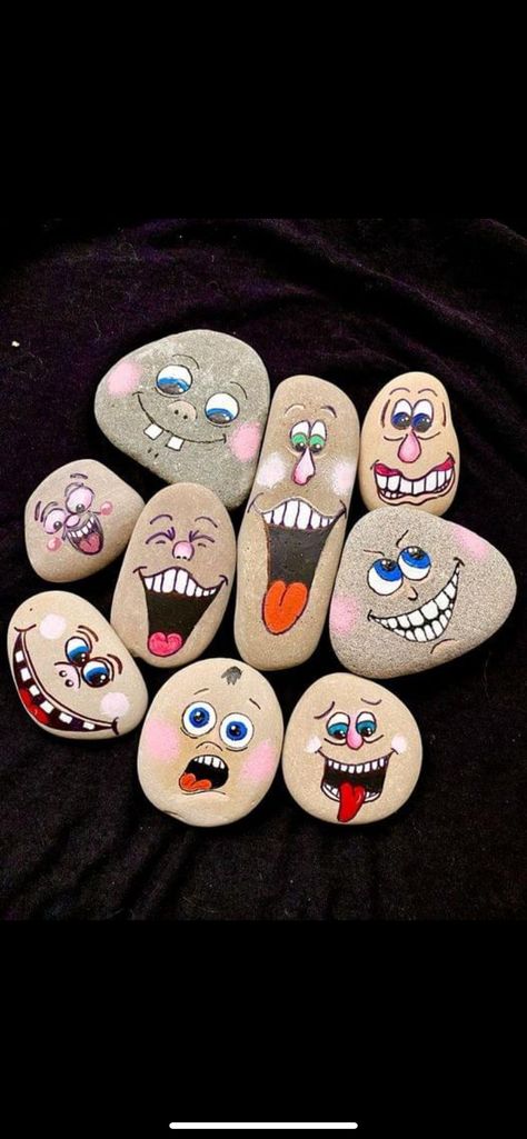 Art Craft Ideas, Rock Painting Flowers, Rock Painting Tutorial, Diy Rock Art, Painted Rock Animals, Stone Art Painting, Painted Rocks Kids, Painted Rocks Craft, Painted Rocks Diy