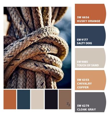 Gray Rust Navy Color Scheme, Navy Gray Rust Living Room, Navy Paint Color Schemes, Blue Grey Rust Bedroom, Navy Terracotta Color Palettes, Navy Orange Brown Color Palette, Navy Blue And Terracotta Living Room, Terracota Navy Color Palette, Blue Grey Terracotta Color Palette