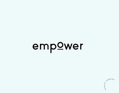 empower is a digital marketing agency for charities, nonprofits and purpose-led brands. Following a new name they wanted a re-brand to better represent who they are and what they do. Logo For Marketing Agency, Digital Marketing Agency Name Ideas, Digital Marketing Logo Ideas, Digital Company Logo, Marketing Agency Name Ideas, Digital Marketing Agency Logo, Digital Marketing Logo Design, Digital Agency Logo, Nm Logo