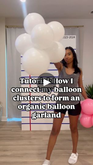 1.4K views · 967 reactions | Tutorial: How I Connect My Clusters to Form an Organic Balloon Garland 🎈

Book Balloon Installations and Event Rentals at MYINVYTE.COM
.
.
.
.
.
.
.
,
.
#tutorial #tutorials #how #howto #diy #cluster #balloonart  #balloon #balloongarland #balloongarlands #va #virginia #balloonartist #fyp #foryou #trending #reels #balloonartist #clusters #quad #events #balloonhacks #hacks #hack #instagram #balloonarch #balloondecor #balloondecoration #balloonkit #balloonstylist | Jazmin Austin, Hampton Roads Balloon Artist and Event Designer | Instrumental Hip Hop Beats Crew · Livin' It Up How To Mix Balloon Colors, Balloon Clusters Diy, Balloon Hacks, Hanging Balloons, Balloon Clusters, Balloon Artist, Balloon Installation, Balloon Arches, Balloon Kit