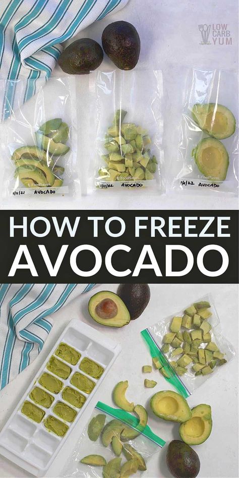 Freezing Avocados, Can You Freeze Avocado, Freeze Avocado, Loads Of Money, Freezing Vegetables, Freezing Fruit, Sprouts With Bacon, Frozen Veggies, Guacamole Recipe