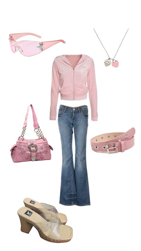 Outfit Latina, 2000s Fashion Inspiration, Street Style Outfits Casual, Mcbling Fashion, Outfit Inso, 2000s Fashion Trends, Girly Outfit, 2000s Outfits, Pink Coquette