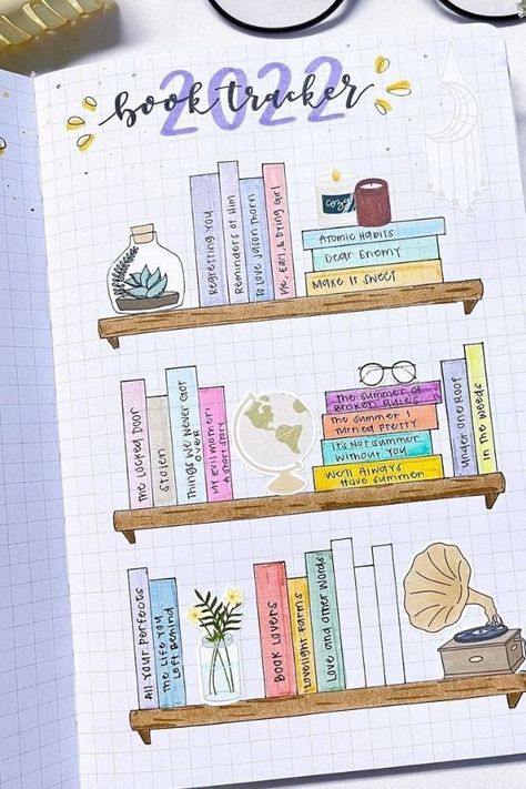 Bullet Journal Ideas For Students, Journal Ideas For Students, Bullet Journal Reading List, Bullet Journal Topics, Bullet Journal Lists, Bullet Journal Page, Goals Bullet Journal, Book Reading Journal, Bullet Journal Ideas Templates