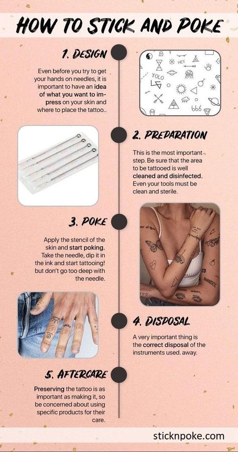 How To Do A Stick And Poke Tattoo Diy, Tattoos About Mom, Stick And Poke Tattoos, Magic Tattoo Ideas, Stick And Pokes, Tattoos Behind Ear, Tattoos With Deep Meaning, Small Wave Tattoo, Homemade Tattoos