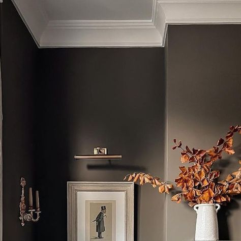 Dark Farrow And Ball Colours, London Clay Farrow And Ball Bedroom, Pantalon Farrow And Ball, Cardamom Farrow And Ball, Farrow And Ball Cardamom, Broccoli Brown Farrow And Ball, Tanners Brown Farrow And Ball, London Clay Farrow And Ball, Farrow And Ball Bedroom