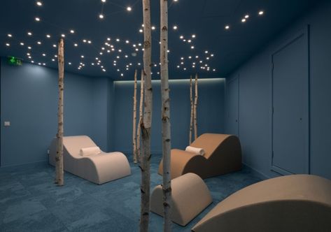 Nap Room, Wellbeing Space, Build Office, Quirky Office, Zen Corner, Relaxing Office, Wellness Room, Zen Interiors, Modular Lounge