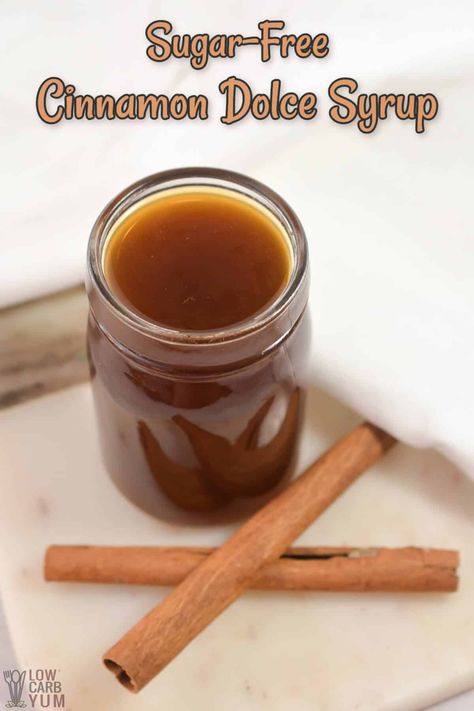 Coffee Syrup Recipe Sugar Free, Diy Sugar Free Coffee Syrup, Homemade Sugar Free Coffee Syrup, Sugar Free Iced Coffee Recipe, Ww Drinks, Sugar Free Syrup Recipe, Keto Syrup, Choc Zero, Homemade Coffee Syrup