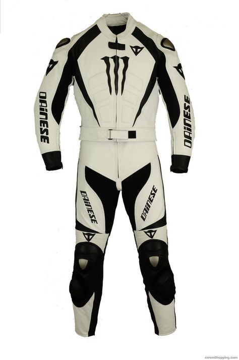 Found on Bing from arrowshopping.com Motorbike Suit, Race Outfit, Motorbike Leathers, Bike Race, Jacket Outfit Women, Leather Suit, Overalls Men, Sport Bike, Bike Clothes