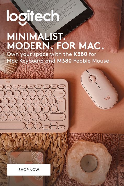 Aesthetic Mouse And Keyboard, Wireless Keyboard And Mouse Aesthetic, Minimalist Keyboard, Logitech K380, Aesthetic Keyboard, Mac Keyboard, Logitech Keyboard, Small Computer Desk, Wireless Keyboard And Mouse