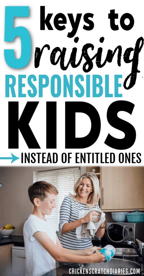 Teaching responsibility to our kids is a tall order, and one we must tackle. These 5 steps will help you in the process! Entitled Kids, Teaching Responsibility, Kid Responsibility, Parenting Help, Smart Parenting, Raising Boys, Parenting 101, Text Overlay, Parenting Skills