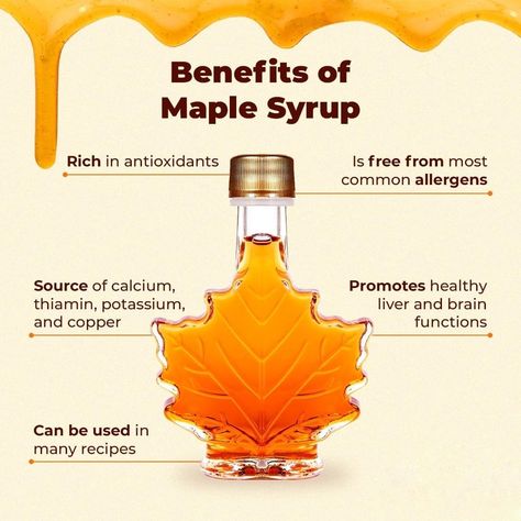 Maple Syrup Benefits, Sugar Busters, Blood Pressure Diet, Fruit Benefits, Healthy Breakfasts, Herbal Healing, Sugar Substitute, Healthy Liver, Thyroid Health