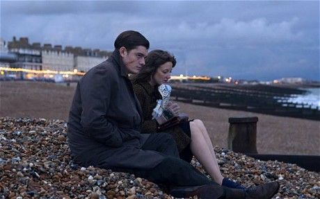 Sam Riley as Pinkie and Andrea Riseborough as Rose in Brighton Rock (2011) Sean Harris, Brighton Rock, Classic Film Noir, Richard Attenborough, Sam Riley, Kent Coast, Graham Greene, British Seaside, Martin Parr