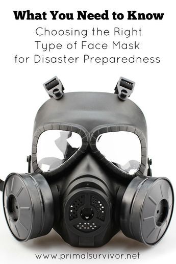 Considering a Gas Mask? What You Need to Know to Choose the Right Type of Face Mask for Disaster Preparedness. One of the most commonly overlooked survival gear item is a face mask. The purpose of the face mask is to protect you from inhaling harmful airborne substances. Depending on the situation, these airborne substances could be viruses, asbestos, volcanic dust, or chemicals from a terrorist attack. If you doubt the need for a face mask, just look at virtually any disaster which has occur M50 Gas Mask, Survival Bag, Survival Equipment, Survival Techniques, Full Face Mask, Disaster Preparedness, Masks Art, Survival Tools, Gas Mask