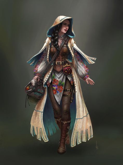 Weiblicher Elf, Dnd Character Art, Illustration Fantasy, Dnd Inspiration, Dnd Character Ideas, D D Character Ideas, Dungeons And Dragons Characters, Medieval Clothing, Dnd Art