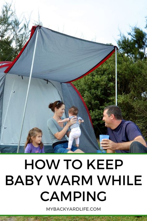 When camping with a baby, safety is extremely important. Make sure you're prepared to keep your baby warm on those cool nights with these tips. #campingtips #campingwithchildren Hot Weather Camping, Baby Camping, Camping With A Baby, Solo Camping, Cool Baby, Camping Adventure, Picnic Time, Camping Essentials, Camping Tips