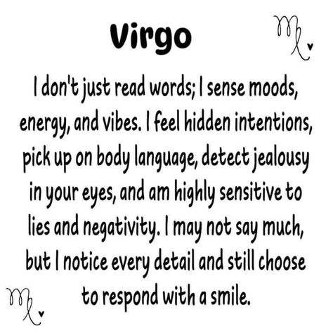 Virgos In Relationships, Virgo Qualities, Virgo Personality Traits, Virgo Emotions, Virgo Things, Virgo Stuff, Virgo And Pisces, Virgo Woman, Virgo Personality