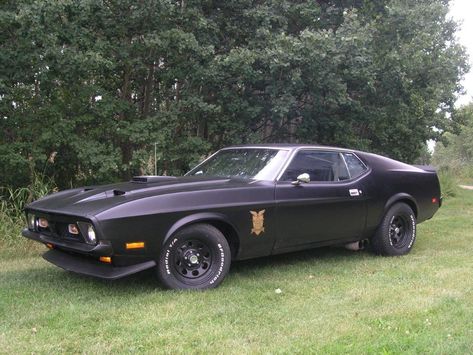 Mad Max Interceptor, 71 Mustang, 1971 Mustang, Mustang Restoration, 1973 Mustang, Auto Retro, Mustang Mach 1, Classic Mustang, Mustang Fastback