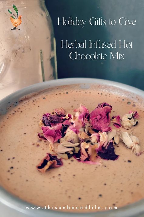 Herbal Hot Chocolate, Herbal Gift Ideas, Herbal Infusions Recipes, Herbal Gifts Diy, Herbal Gifts, Candy Cane Tea, Cold Buster, Home Apothecary, Hot Cocoa Mix Recipe