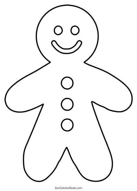 Gingerbread Men Template, Gingerbread Man Drawing Easy, Ginger Bread Man Template, Printable Gingerbread Man Template, Gingerbread Silhouette, Gingerbread Man Stencil, Gingerbread Stencil, Gingerbread Outline, Gingerbread Man Outline