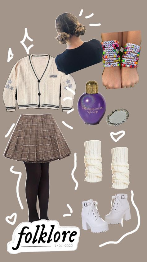 outfit with the folklore cardigan 💕 Folklore Cardigan, Everyday Cosplay, Taylor Swift Concert, Cardigan Outfits, Fashion Inspo Outfits, New Era, Taylor Swift, Fashion Inspo, Style Inspiration