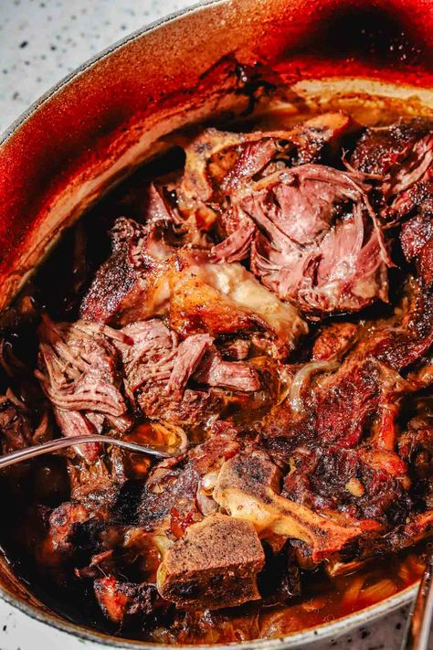 Oven Braised Chuck Roast (Easy & Fall Apart) - Hungry Paprikas Oven Braised Chuck Roast, Roasted Chuck Roast, Chuck Roast Recipes Oven, Chuck Roast Dutch Oven, Chuck Roast Recipe Oven, Chuck Roast In Oven, Braised Chuck Roast, Hungry Paprikas, Meaty Meals