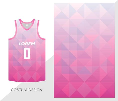 Jersey Design Ideas Patterns, Pink Jersey Design Basketball, Basketball Jersey Pattern Design, Pink Jersey Design, Pink Basketball Jersey, Basketball Jersey Template, Jersey Background Design, Jersey Pattern Design, Pattern Design Template