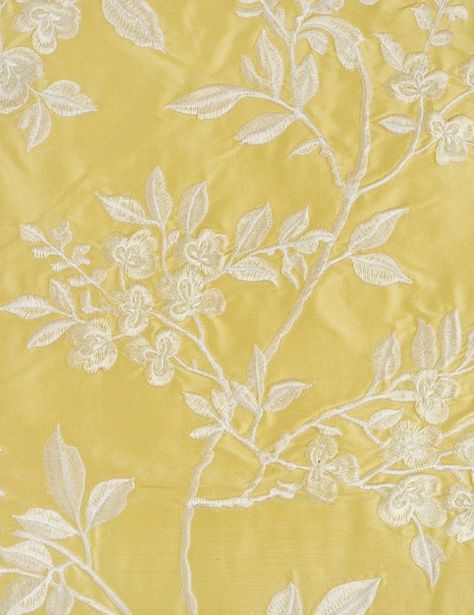 Yellow Aesthetic Pastel, Yellow Theme, Yellow Decor, Yellow Interior, Yellow Silk, White Cottage, Yellow Wallpaper, Yellow Aesthetic, Embroidered Fabric