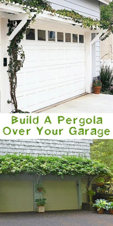 Never underestimate the importance of curb appeal - 17 Impressive Curb Appeal Ideas (cheap and easy) Pergola Lattice, Build A Pergola, Pergola Cover, Curb Appeal Ideas, Lattice Panels, Easy Diy Home Improvement, Garage Pergola, Building A Pergola, Pergola Design